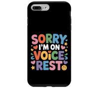 Sorry I'm on Voice Rest Chanteur de chœur Vocal Repos - Coque pour iPhone 7 Plus/8 Plus