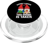 Sorry Ladies This GNOME is Taken Nain de Saint-Valentin Homme PopSockets PopGrip pour MagSafe