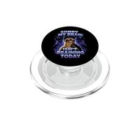 Sorry My Brain Isn't braining Today Drôle PopSockets PopGrip pour MagSafe