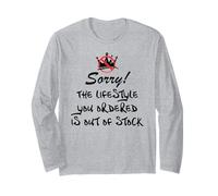 Sorry The Lifestyle You Ordered is Currently Out Stock Manche Longue