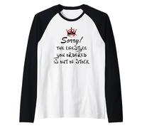 Sorry The Lifestyle You Ordered is Currently Out Stock Manche Raglan