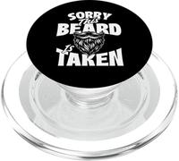 Sorry This Beard is Taken - Barbu Husband Boyfriend Fiancé PopSockets PopGrip pour MagSafe