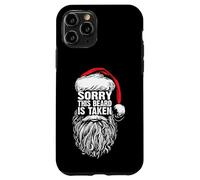 Sorry This Beard is Taken Cool Christmas Santa Claus Graphic Coque pour iPhone 11 Pro