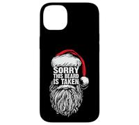 Sorry This Beard is Taken Cool Christmas Santa Claus Graphic Coque pour iPhone 14 Plus