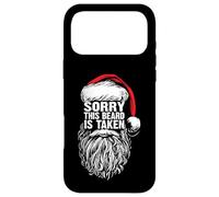 Sorry This Beard is Taken Cool Christmas Santa Claus Graphic Coque pour iPhone 17 Pro Max