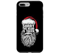 Sorry This Beard is Taken Cool Christmas Santa Claus Graphic Coque pour iPhone 7 Plus/8 Plus