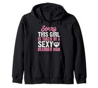 Sorry This Girl is Taken by A Sexy Barbu Man Beard Lover Sweat à Capuche