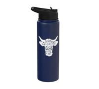 Sorry We're Late the Cows Were Out Stainless Steel Insulated Water Bottle