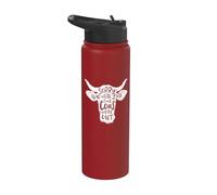 Sorry We're Late the Cows Were Out Stainless Steel Insulated Water Bottle