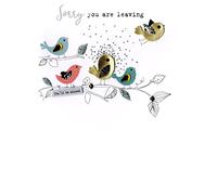 Sorry You Are Leaving Irresistible Greeting Card Embellished Cards, Carte Départ