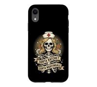 Sorta Cliquet, Sorta Nightingale - Squelette d'allaitement Coque pour iPhone XR