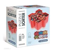 Clementoni – Trieur de puzzle 6 boîtes empilables – Compact, jusqu'à 1000 pièces