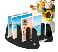 Sorter Vertical Acrylic Multi-Slot Letter Sorter Desk Letter Organizer | Letter Organizer for Paper Postcards Home Office Apartment Living Room Entryway Cabinet Countertop Desktop