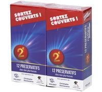 Sortez Couvert Préservatifs Préservatif(S) 12x2 pc(s)