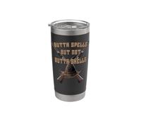 Sortez des sorts, mais pas des obus ! Fusil Wizard Witch Magic Gobelet isotherme en acier inoxydable double paroi