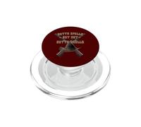 Sortez des Sorts, mais Pas des obus ! Fusil Wizard Witch Magic PopSockets PopGrip pour MagSafe