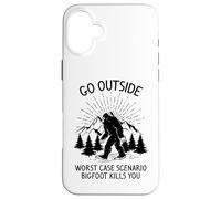 Sortez du Pire scénario Bigfoot Vous Tue Coque pour iPhone 16 Plus
