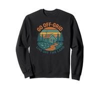 Sortez du réseau, vivez sur Terre Sweatshirt