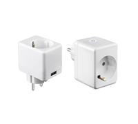 Sortie 10A Schuko Et USB Wi-fi Avec Prise Schuko V-tac Smart VT-5002
