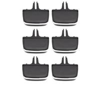 Sortie Climatisation Climatiseur Pour Volvo XC90 V90 S90 2016-2024 Grille Ventilation Bouton Coulissant Kit Réparation Clip À Languette 32277966 Sortie D'aération Centrale(6 PCS)