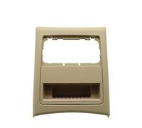 Sortie Climatisation Grille Ventilation Climatisation Arrière Améliorée Cadre Extérieur Garniture Couvercle Cendrier Pour BMW Série 3 E90 E91 2005-2012 Grille D'aération Centrale(Beige A)