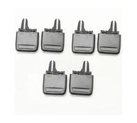 Sortie Climatisation Pour Cayenne 92A 958 2010-2016 Kit Réparation Clip Sortie Ventilation Centrale Climatiseur d'aération Tableau Bord(6 PCS)