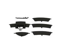 Sortie Climatiseur Compatible avec Benz Pour W164 X164 ML classe GL tableau de bord Central de voiture, Grille de ventilation avant, panneau de sortie, garniture 1648302354 (Color : Black, Size : Mi