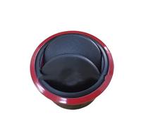 Sortie Climatiseur Compatible avec Dacia Pour Logan Pour Sandero 2008-2012 couvercle de ventilation de climatisation de tableau de bord intérieur de voiture 8200212480 8200464605 770106835 (Color : R