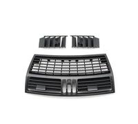 Sortie Climatiseur Pour Benz Classe S W220 S300 S350 S500 1998 - 2005 Couvercle Panneau Grille Ventilation Ca Centrale Tableau Bord Avant Voiture Grille D'aération AC(Noir)
