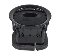 Sortie Climatiseur Pour Vauxhall Pour Corsa D 2006-2014, Grille D'aération Extérieure Du Tableau De Bord, Références : 13417362 Et 13203702 Couvercle Grille Ventilation(Noir)