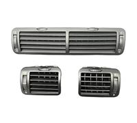 Sortie Climatiseur Pour VW Pour Passat B5 Tableau De Bord Console Centrale Sortie D'air Chauffage Climatisation Aérateurs 3B0819704D 3B0819703D 3B0819728 Aérateurs Climatisation(A set 3 pcs)