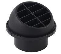 Sortie d'aération, Bouchon de ventilation en plastique Sphère de ventilation 360 degrés rotatif 60mm de chauffage de voiture automatique Conduit d'évacuation d'air chaud