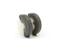 Sortie D'aération Compatible Avec Benz Pour W211 E200 E300 E230 E260 E280 2003-2008 Rouleau Commande Climatisation Avant Base Ventilation AC Roue Roulante(Dark Gray B 2PCS)