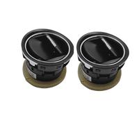 Sortie D'aération Compatible Avec Ford Pour S-Max 2006-2011 2012 2013 2014 2015 Grille De Ventilation Ronde Pour Tableau De Bord De Voiture 6M21U018B09ADW(2pcs)