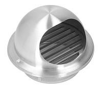 Sortie d'aération, évent Extérieur en Acier Inoxydable Anti-pluie pour Cuisine pour Climatiseur