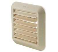 Sortie d'air à volet mobiles - raccordement sur gaine - Beige sable NICOLL