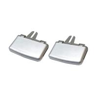 Sortie D'air AC Pour Benz W212 2009 - 2012 E250 E300 Pour E350 Calandre Sortie Ventilation Pour Climatiseur Tableau Bord Avant Curseur Grille D'aération AC(Front Slider 2PCS)