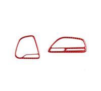 Sortie D'air Autocollant Compatible Avec Dodge Pour Challenger 2015-2022 LHD Cadre De Garniture De Ventilation Latérale De Voiture Couverture Décorative Autocollant