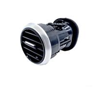 Sortie d'air avant ABS noir chrome pièce de rechange compatible avec Audi -A3 S3 8P pour année de construction 2008-2012 OEM 8P0820901C Facile à installer Résistant Ajustement parfait