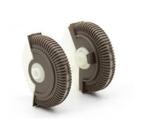 sortie d'air central Compatible Avec Benz Classe E W211 2003 2004 2005 2006 2007 2008 Climatisation Avant Voiture Ventilation Roue Roulante Cadre Intérieur 21183018549116(Yellow L R 2PCS)