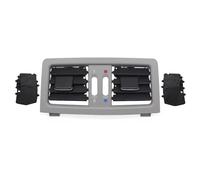 sortie d'air central Compatible Avec La Série 5 E60 E61 545i 550i 2003 2004 2005 2006 2007 2008 2009 Console Centrale Arrière Voiture Panneau Grille Ventilation Climatisation(Gray)