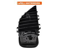 Sortie d'air Conditionné Couvercle Grille Grille de ventilation centrale du tableau de bord A4478300654, sortie de climatisation, compatible avec Benz Vito V260 W447 W448 A4478300454(Left)