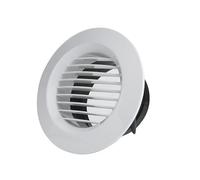 Sortie D'Air De Climatisation Centrale Et Bouche D'Aération Neuve - Grille D'Extraction De Ventilation Ajustable Avec Couvercle Magnétique, Diffuseur Universel Pour Contrôle D'Airflux À La Maison