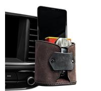 Sortie d'air de voiture - Organisateur de ventilation de voiture, Solutions de stockage | Support multifonctionnel de téléphone portable avec crochet, poche suspendue pour clés, lunettes