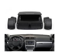 Sortie D'air Voiture Ensemble calandre ventilation centrale gauche droite arrière pour Skoda pour Octavia 2 A5 MK2 RS 2004 - 2014 11ZD820951,1ZD819203(Front 3PCS)