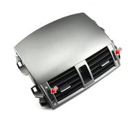 Sortie D'air Voiture Panneau couverture d'air sortie centrale, pour Toyota pour Corolla 2008-2013 remplacement A/C évent tableau bord Évent Climatisation(High)