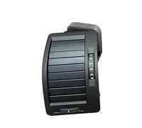 Sortie D'air Voiture Sortie d'air noire gauche droite, pour Skoda pour Octavia 1999 - 2015, 1Z0819701A 1Z0819702A(La gauche)