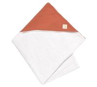 Sortie de bain en double gaze de coton et éponge