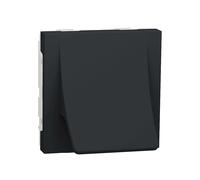 Sortie de cable, Anthracite, 16A, 2 modules, Unica Pro Schneider Electric