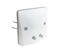 Sortie de câble à griffes Eco Eur'Ohm - IP21-16/20A - Blanc